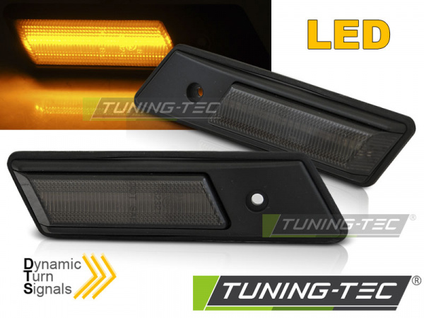 Upgrade LED Seitenblinker für BMW 3er E36 90-96 / 5er E34 88-95 / 7er E32 86-94 Schwarz dynamisch